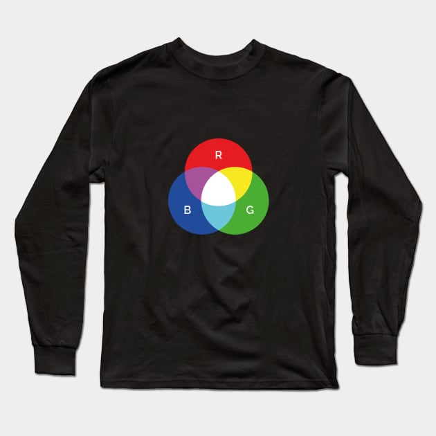 RGB colors Long Sleeve T-Shirt by Pacesyte